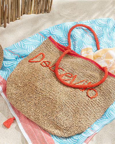 Moneo Чанта Дамски, Rafya, Оранжево,, 0