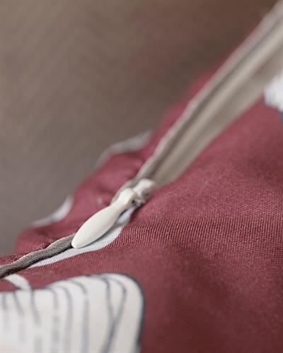 Monochrome Декоративна Възглавница Микрофибър 45x45 см Пепел от рози