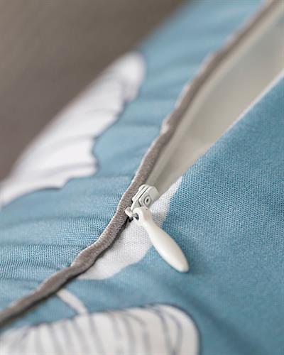 Monochrome Декоративна Възглавница Микрофибър 45x45 см Син