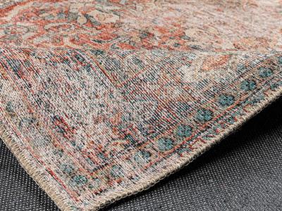 Montglam Garlio Декоративен Килим Шенил Тъкан, Керемидено Червено, 0