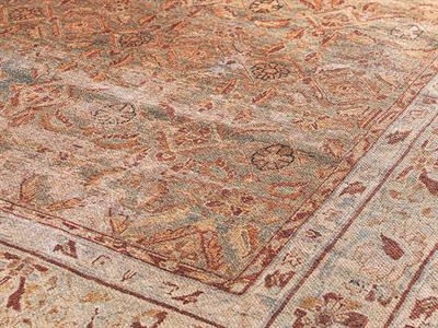 Montglam Hereke Декоративен Килим Шенил Тъкан, Горчица, 0