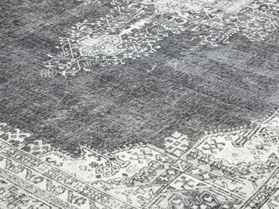 Montglam Misty chenille woven 116x180cm Сиво-антрацит