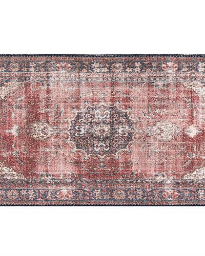Montglam Noble Woven Chenille Decorative Carpet 77,5x150 cm Maroon