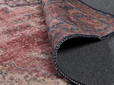 Montglam Noble Декоративен Килим Шенил Тъкан, Бордо Червено, 155 X 230 Cm