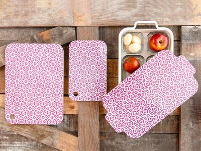 Mora ДЪСКА ЗА РЯЗАНЕ Меламин 26x16 cm Dark Purple