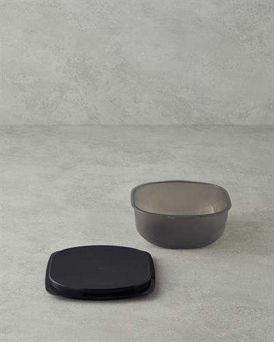 Morgan Кутия За Съхранение Пластмаса 16x16 см Черен