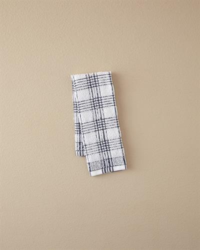 Morro Кърпа За Сушене Сплескан Памук 30x50 см Черен