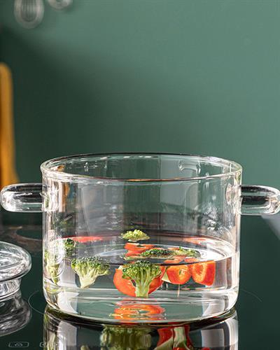 Murano Тенджера Дълбок Боросиликатно стъкло 1000 л Прозрачен