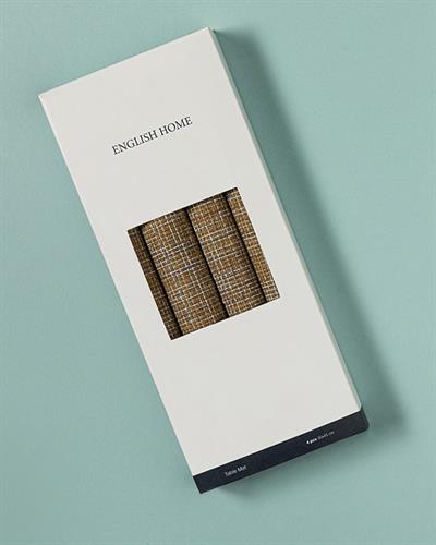 Murano Американзки Сервиз 4 Бр., Pvc, Кафяво, 30 X 45 Cm