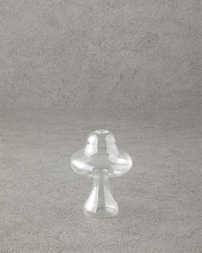 Mushroom Ваза Боросиликат 11x9 см Прозрачен