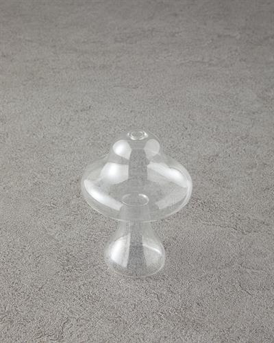 Mushroom Ваза Боросиликат 11x9 см Прозрачен