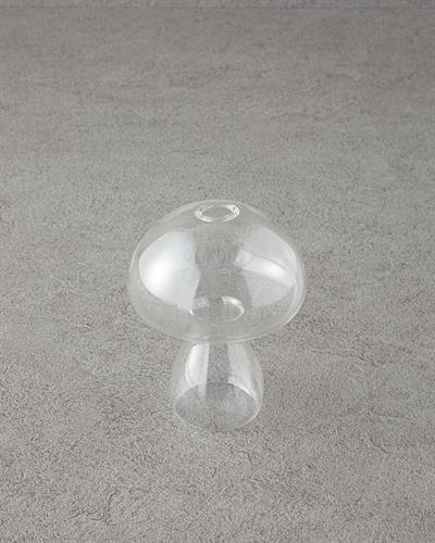 Mushroom Ваза Боросиликат 12x9 cm Прозрачен