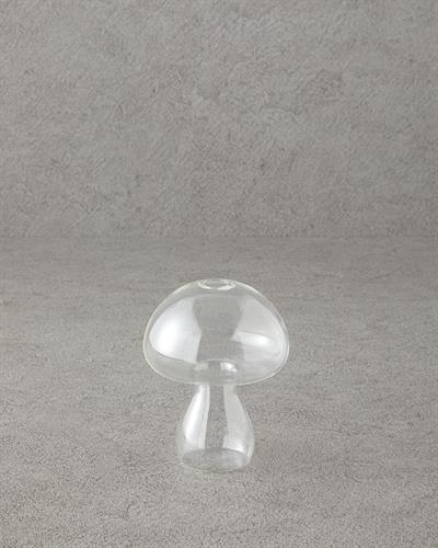 Mushroom Ваза Боросиликат 12x9 cm Прозрачен