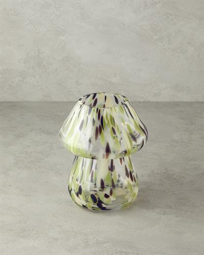 Mushroom Ваза Стъкло 18x23 см Многоцветен