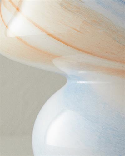 Mushroom Абажур Стъкло 23x21 см Многоцветен