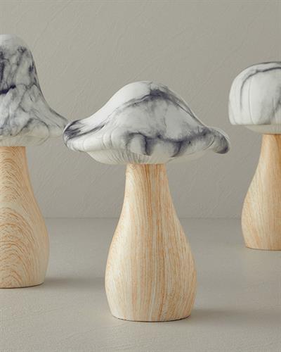 Mushroom With Led Decorative Lighting Natural.