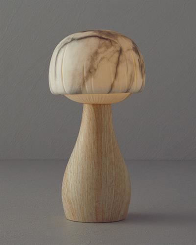 Mushroom With Led Decorative Lighting Natural.