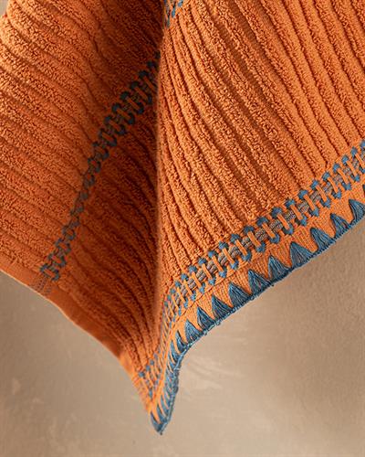 Mussel Хавлии За Ръце Памучен, Керемидено Червено, 30 X 40 Cm