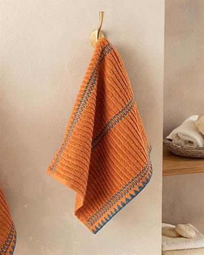 Mussel Хавлии За Ръце Памучен, Керемидено Червено, 30 X 40 Cm