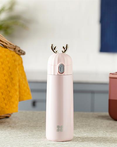 My Deer Термос Неръждаема Стомана, Розово, 350 Ml