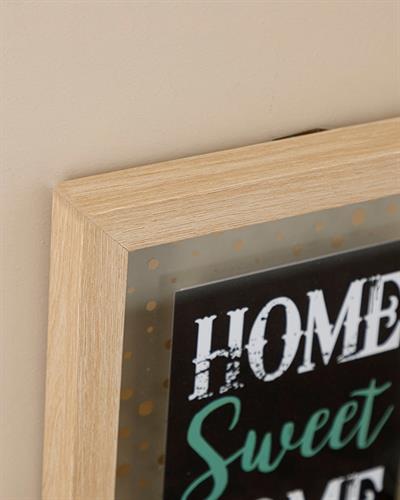 My Sweet Home ТАБЛИЦА Мдф 20x25 cm Brown,