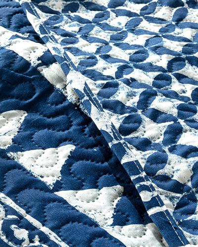 Mystic Mosaic Многофункционално По Двоен Размер, Индиго, 200 X 220 Cm