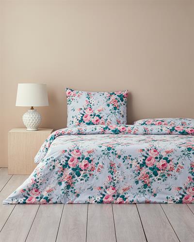Mystic Rose Спален Комплект Единичен Памучен 160x220 см Син