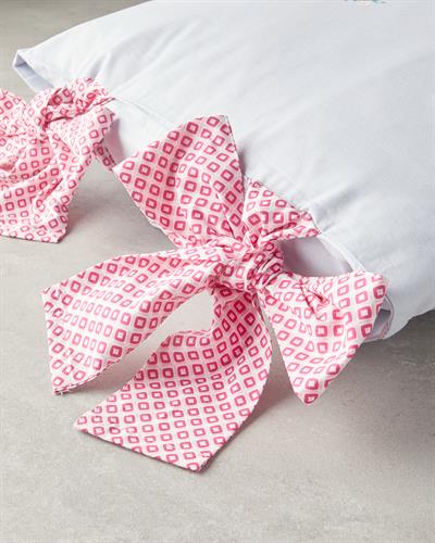 Mystic Rose Kombin Калъфка За Възглавница 2 бр. Памучен с връзки 50x70 см Син