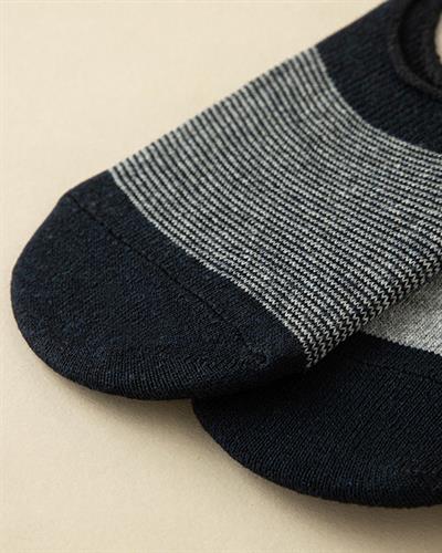 Nalbos Чорапи Бабет Мъжки 5 Бр., Памучен, Сиво-Тъмно Синьо, 40-44