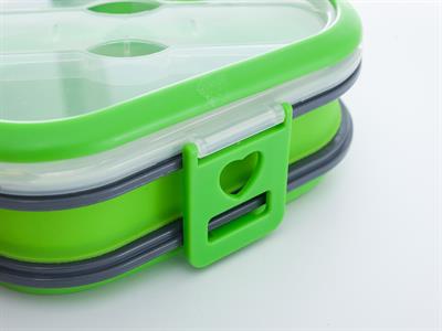 Nancy КУТИЯ ЗА СЪХРАНЕНИЕ С капак Силикон Mint