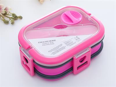 Nancy КУТИЯ ЗА СЪХРАНЕНИЕ С капак Силикон Pink