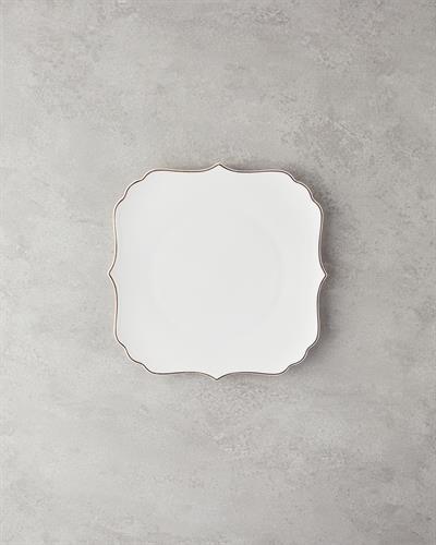 Napoli Комплект За Хранене Костен порцелан 27 части за 6 души Златен