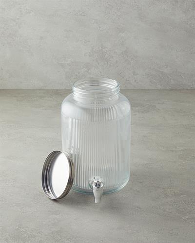 Glass Beverage Holder Transparent