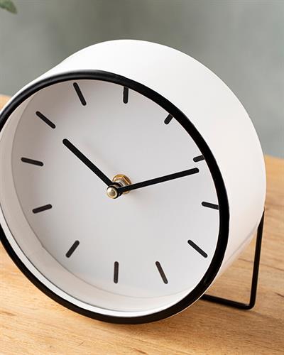 Nathalie Часовник За Маса Черно, 17 X 6 X 17 Cm