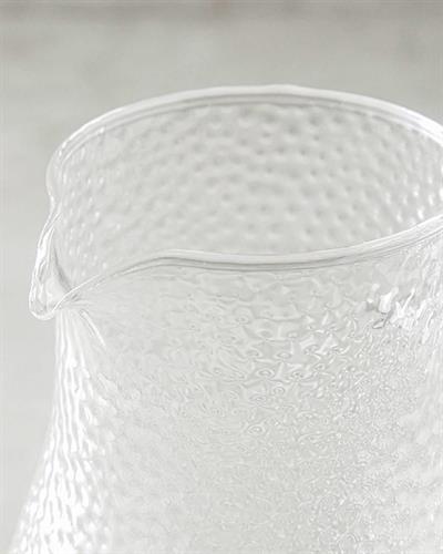 Nathalie Borosilicate Glass Water Bottle 1800 ml Transparent