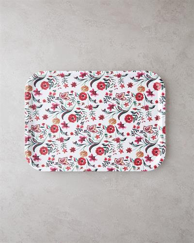 Natura Тепсия Пластмаса 42x30 см Кремав