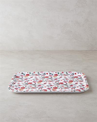 Natura Тепсия Пластмаса 42x30 см Кремав