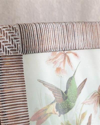 Natura Stripe Рамка Полирезин, Кафяво, 13 X 18 Cm