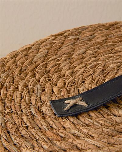 Natura Stripe Кошница Слама 27x14 см Натурален..