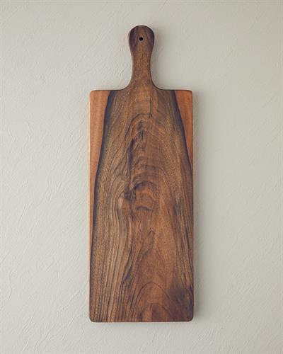 Natural Дъска За Рязане Орех 16x45 см Тъмнокафяв