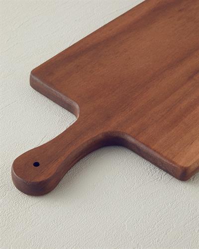 Natural Дъска За Рязане Орех 20x45 см Тъмнокафяв