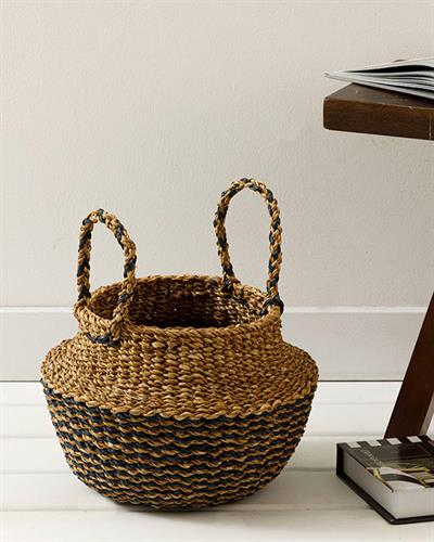 Natural Кошница Ракита, Кафе Черно, 23 X 33 X 25Cm