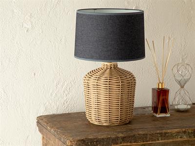 Natural Абажур 28X46 см Кафяв