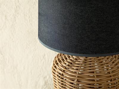 Natural Абажур 28X46 см Кафяв