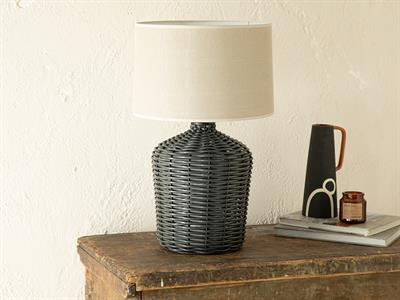 Natural Абажур 35X56 см Сив