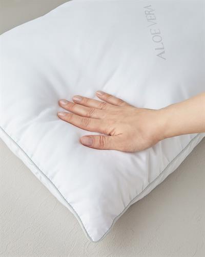 Natural Възглавница Алое вера 50x70 см Бял