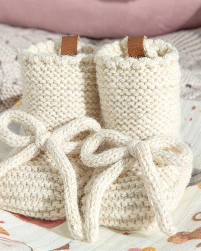 Natural Бебешки Чорапи Екру, 6-12 Месеца