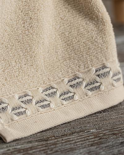 Natural Flow Кърпа За Ръце Памучен 30x40 см Бежов