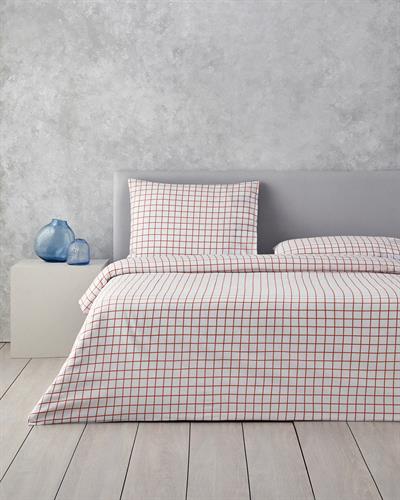 Natural Lines Спален Комплект Двоен Лесно за гладене 200x220 см Син