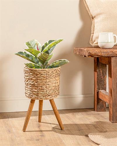 Natural Shape Саксия 21x21x38 см Кафяв